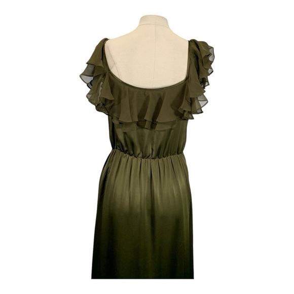 Lynn Lugo Silk Sleeveless Maxi Dress Size 4 - Picture 5 of 10